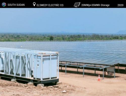 20MWp+35MWh (Battery) CENTRAL FV ELSWEDY ELECTRİC CO.