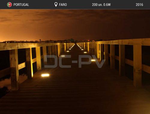 PASSADIÇO DE ACESSO PRAIA DE FARO (fornecimento de luminárias)